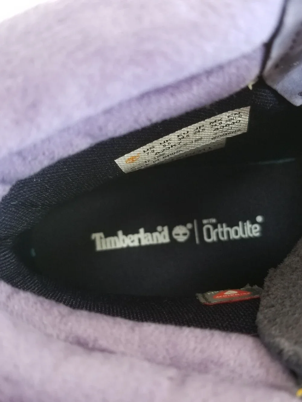Timberland size some